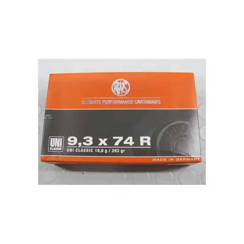 RWS CARICHE 9,3 X 74 R 293 GR