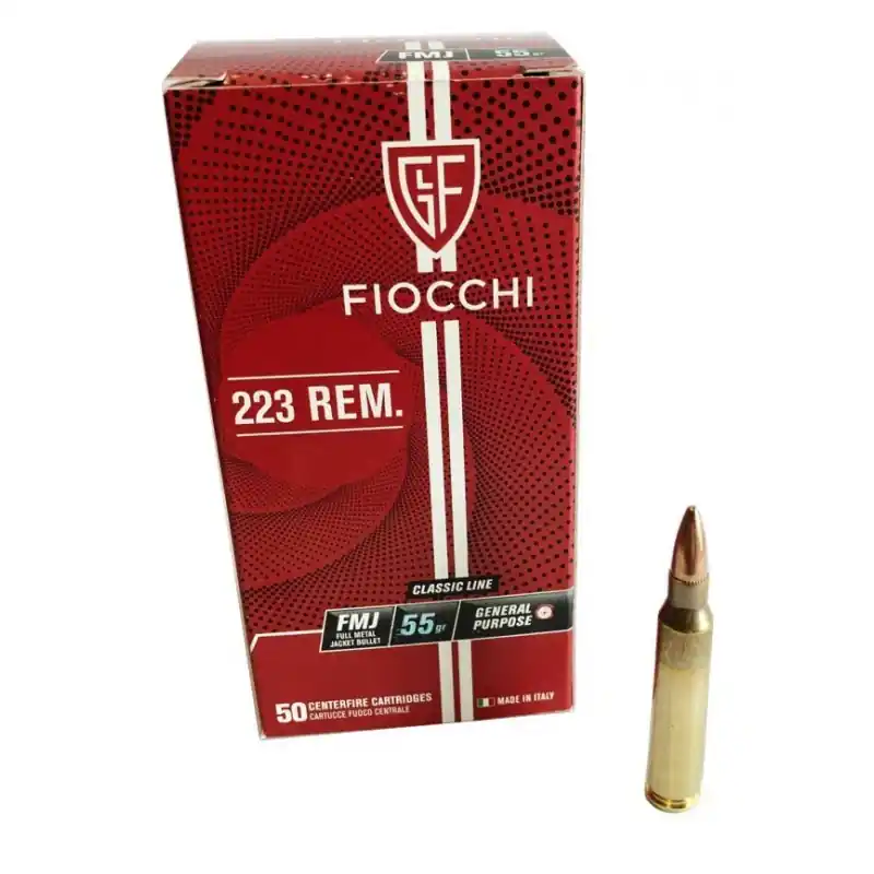 FIOCCHI CARICHE 223 REM 55 GR