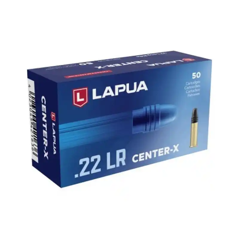 LAPUA CARICHE CAL 22LR CENTER-X