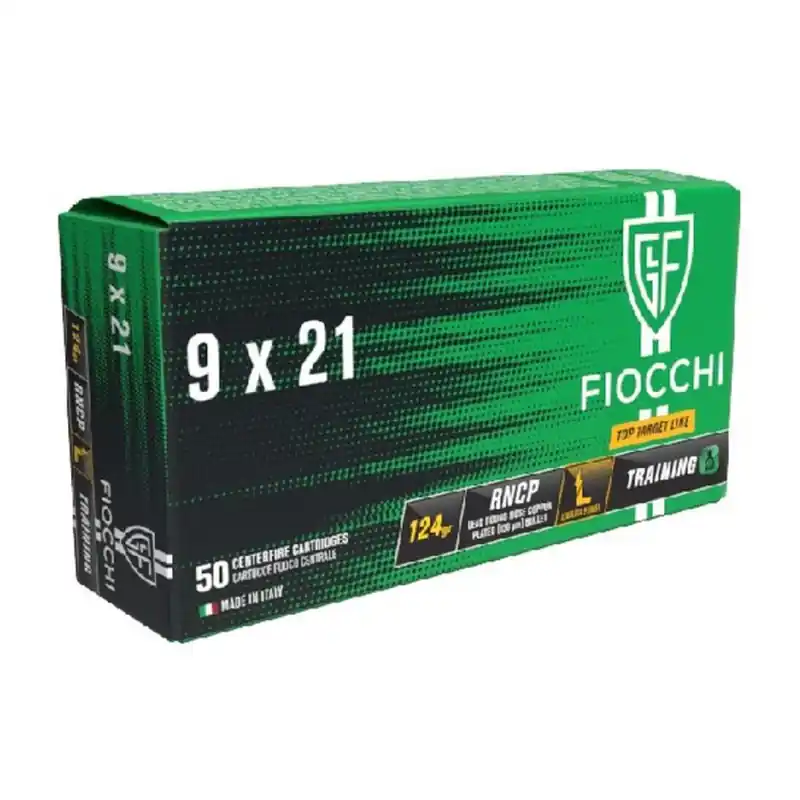 FIOCCHI CARICHE 9X21 RNCP 124 GR