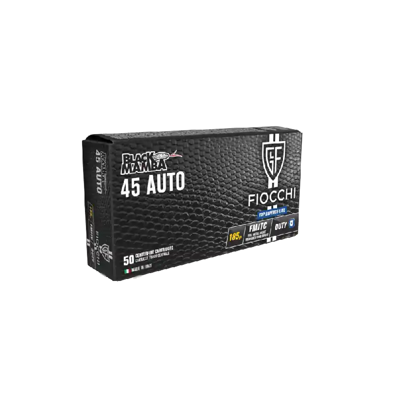 FIOCCHI CARICHE 45ACP BLACK 185 GR