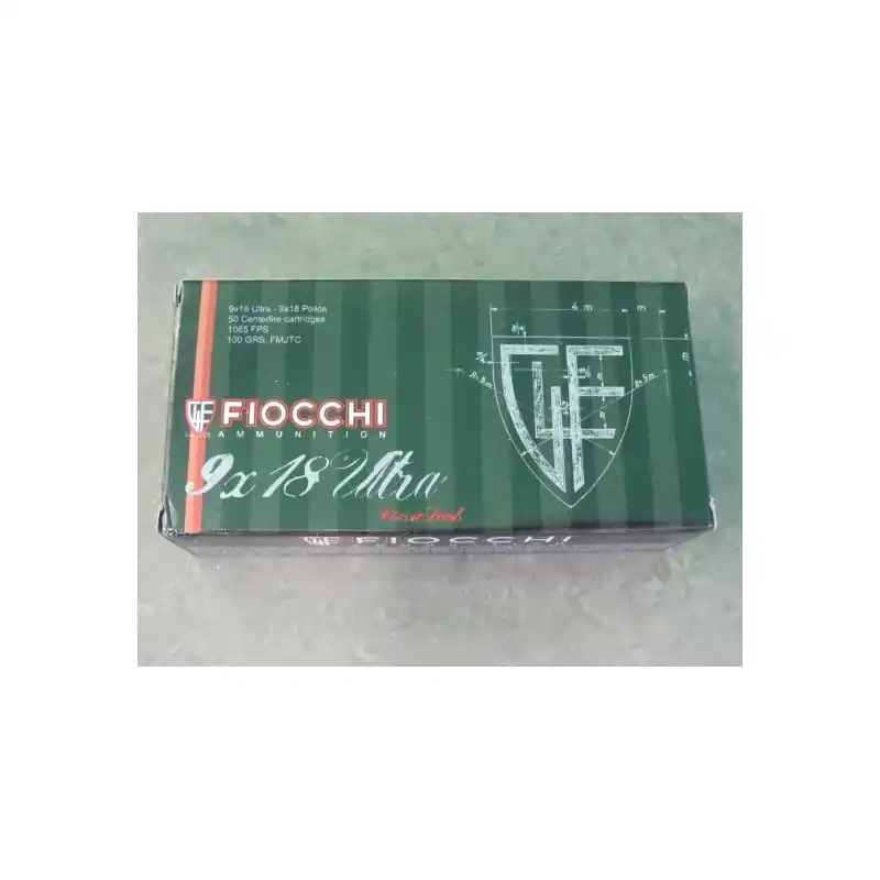 FIOCCHI CARICHE 9 X 18 ULTRA 100 GR