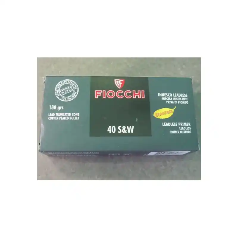 FIOCCHI CARICHE 40SW TC CP 180 GR