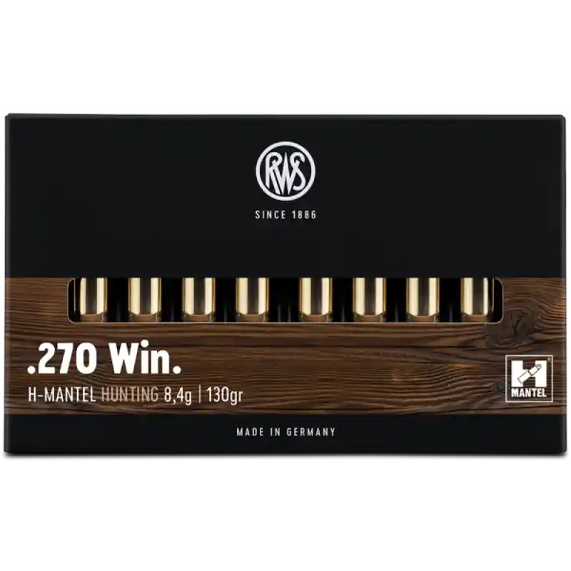 RWS CARICHE 270 WIN HMANTEL 130 GR
