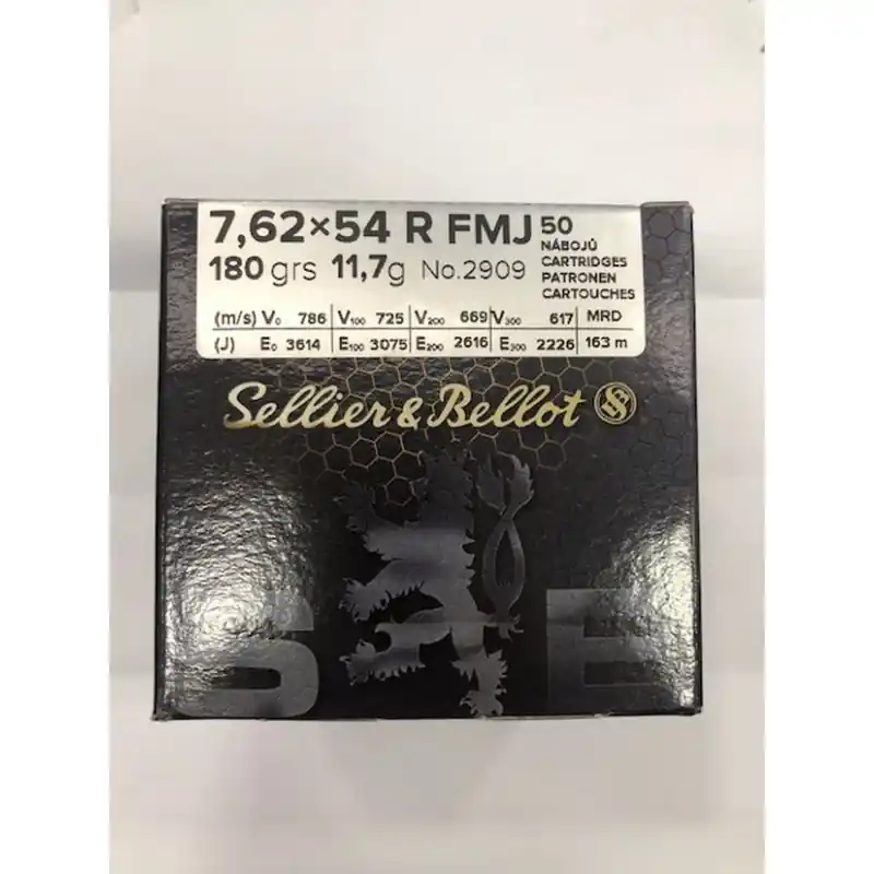 S&B CARICHE CAL 7,62 X 54 R QT 50