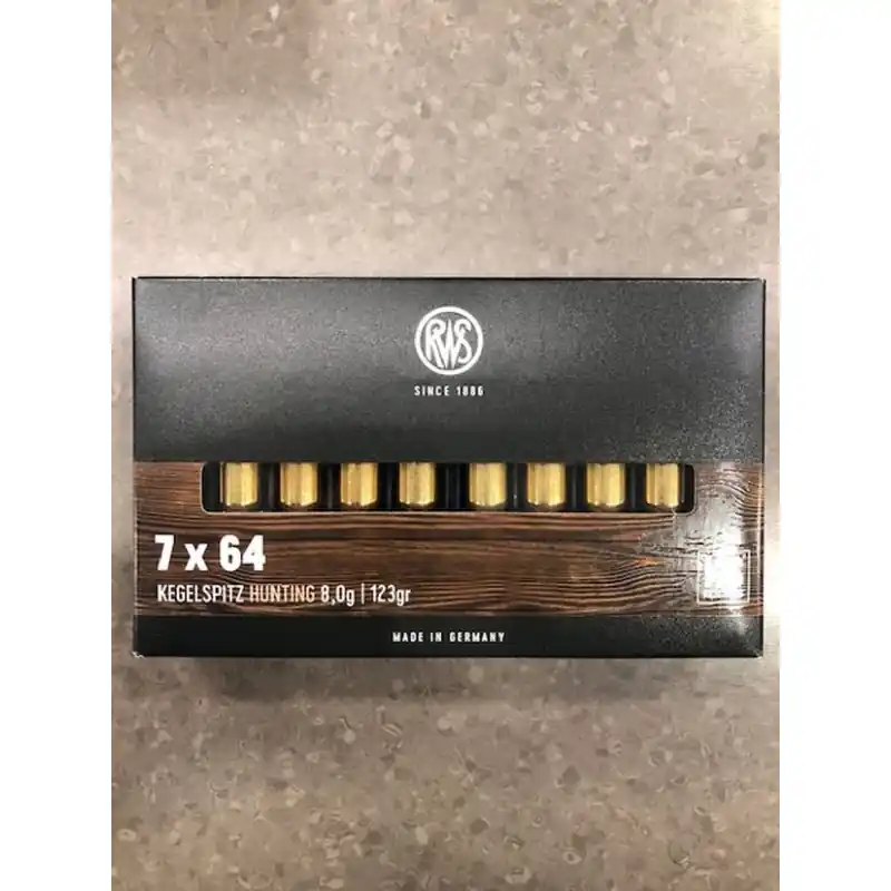 RWS CARICHE 7 X 64 GR 123 KS