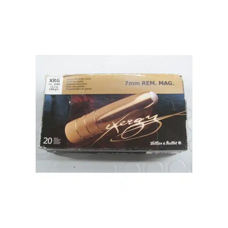 S&B CARICHE 7 REM MAG XRG 158 GR