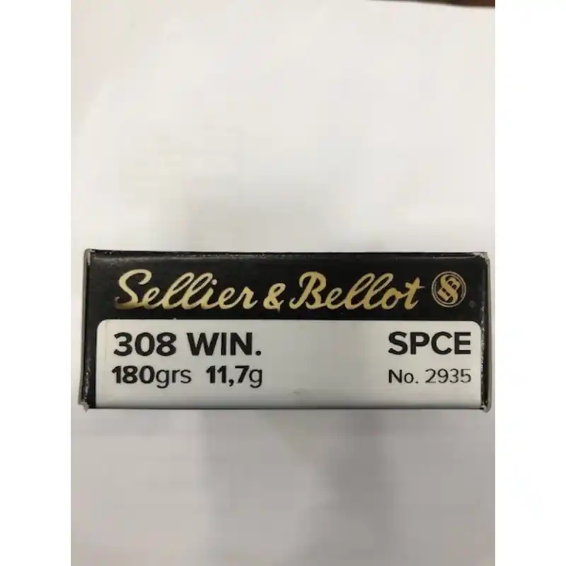 S&B CARICHE CAL 308 WIN SPCE 180 GR