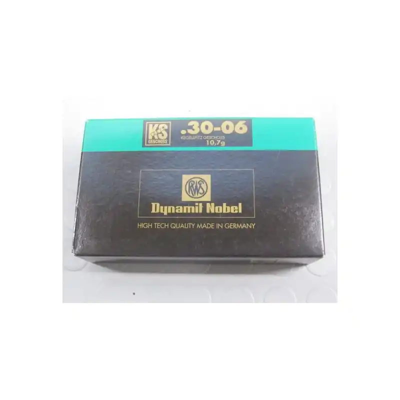 RWS CARICHE CAL 30-06 GR 165 KS