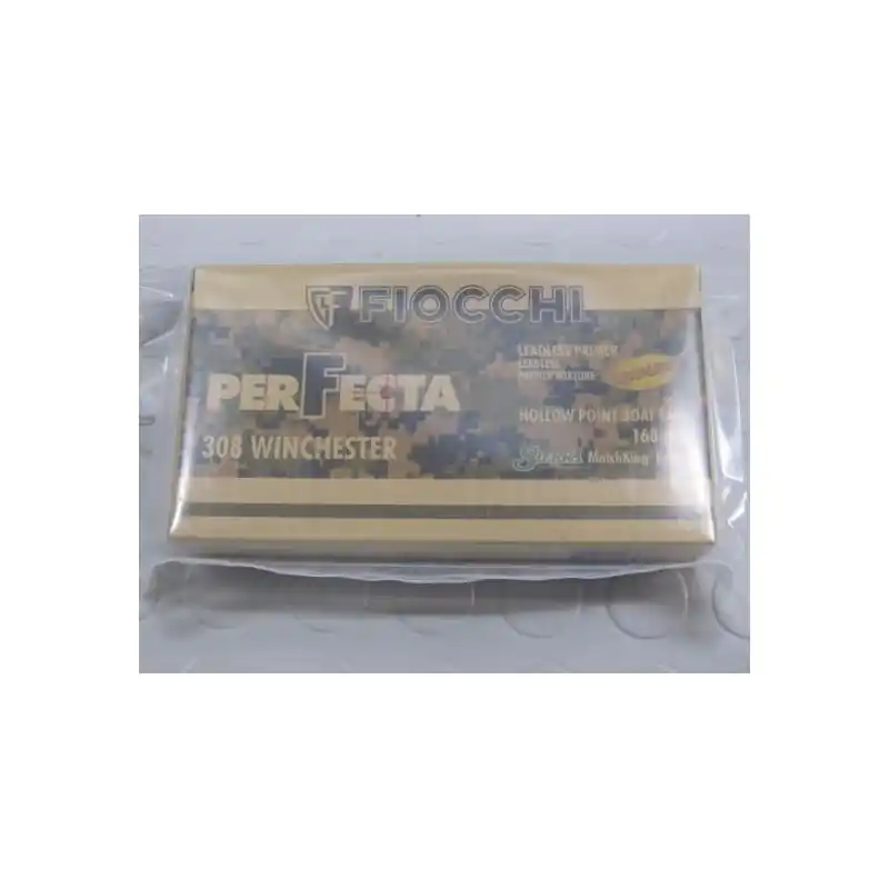FIOCCHI CARICHE 308 WIN 168 GR