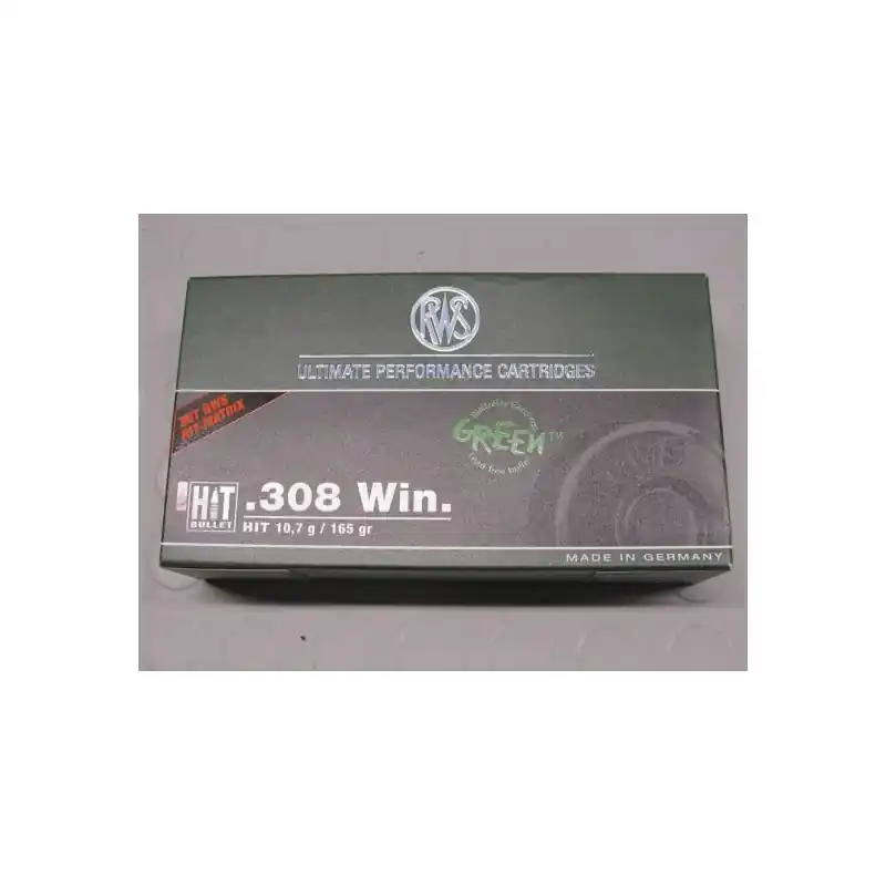 RWS CARICHE 308 WIN HIT 165 GR