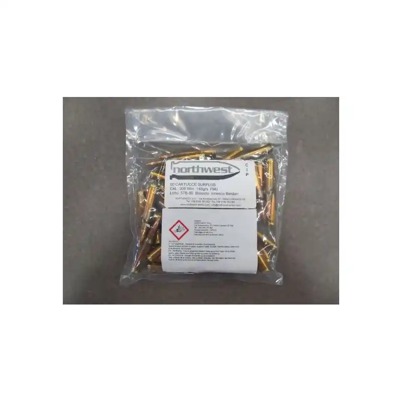 SURPLUS CARICHE CAL 308 WIN 148 GR