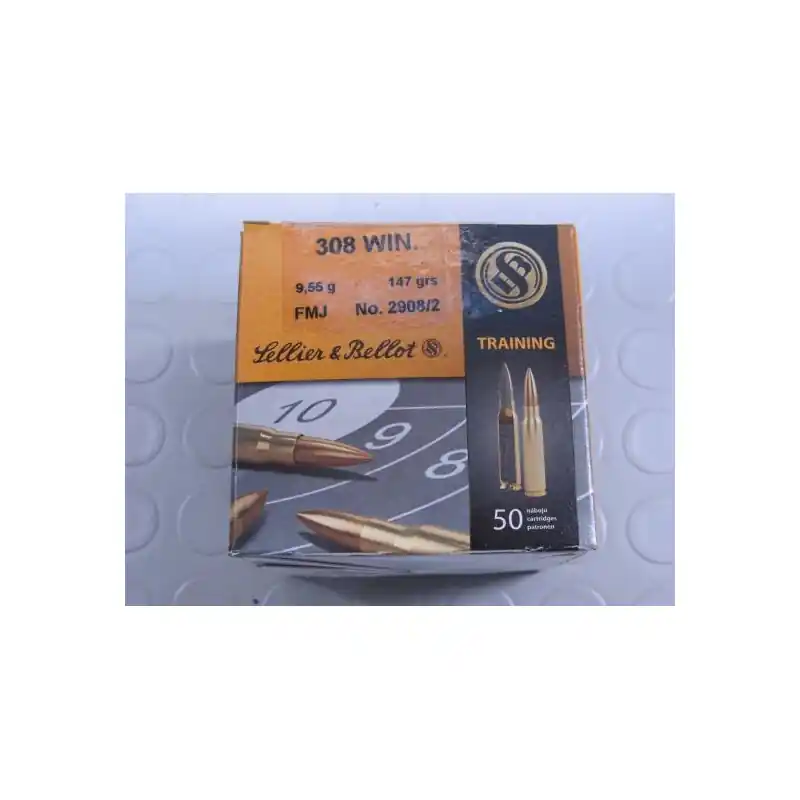S&B CARICHE CAL 308 W 147 GR 50 PZ