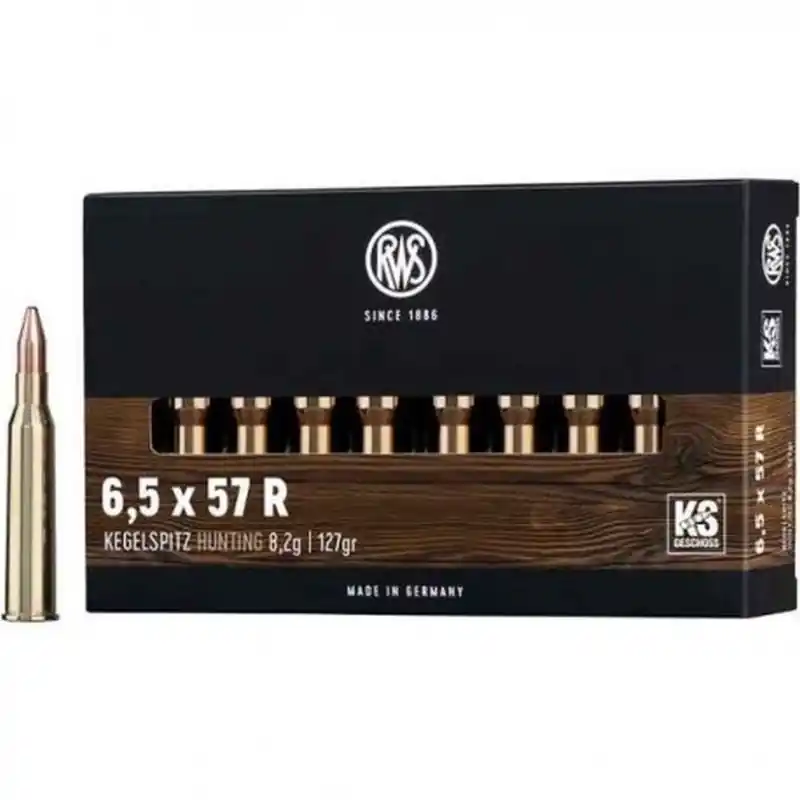 RWS CARICHE 6,5X57 GR127 KS