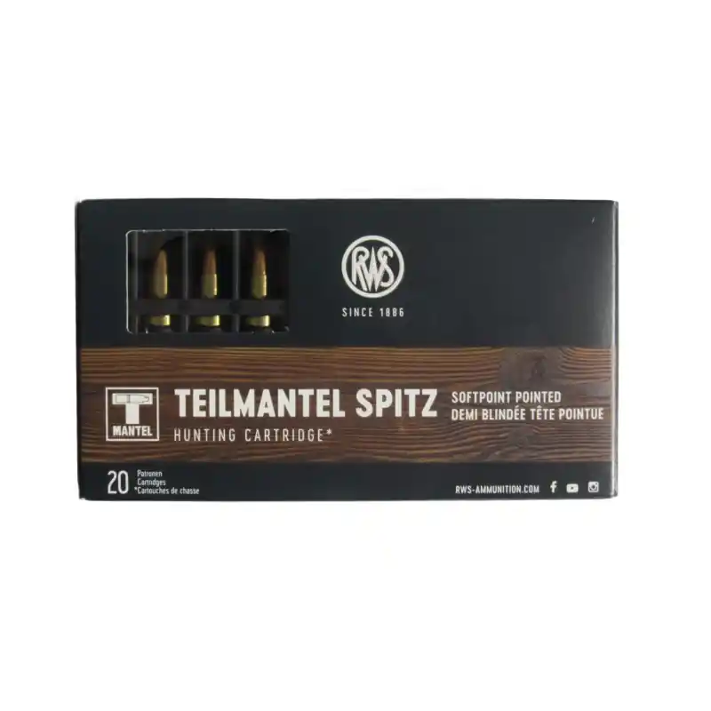 RWS CARICHE 223 REM 55 GR TM