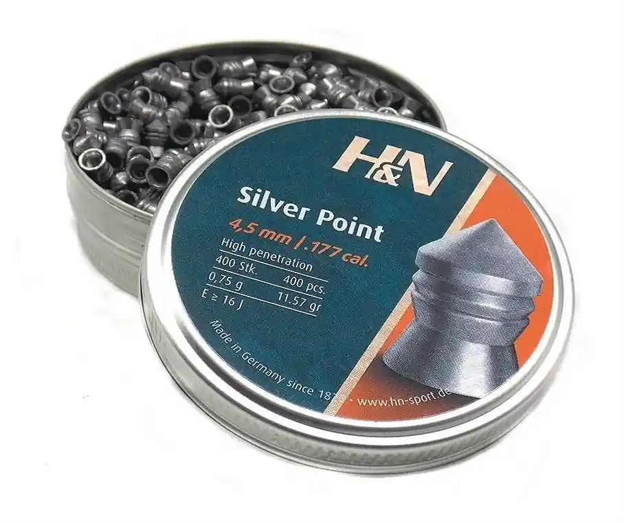 Pallini HN Silver Point calibro 4,5 per carabina aria compressa
