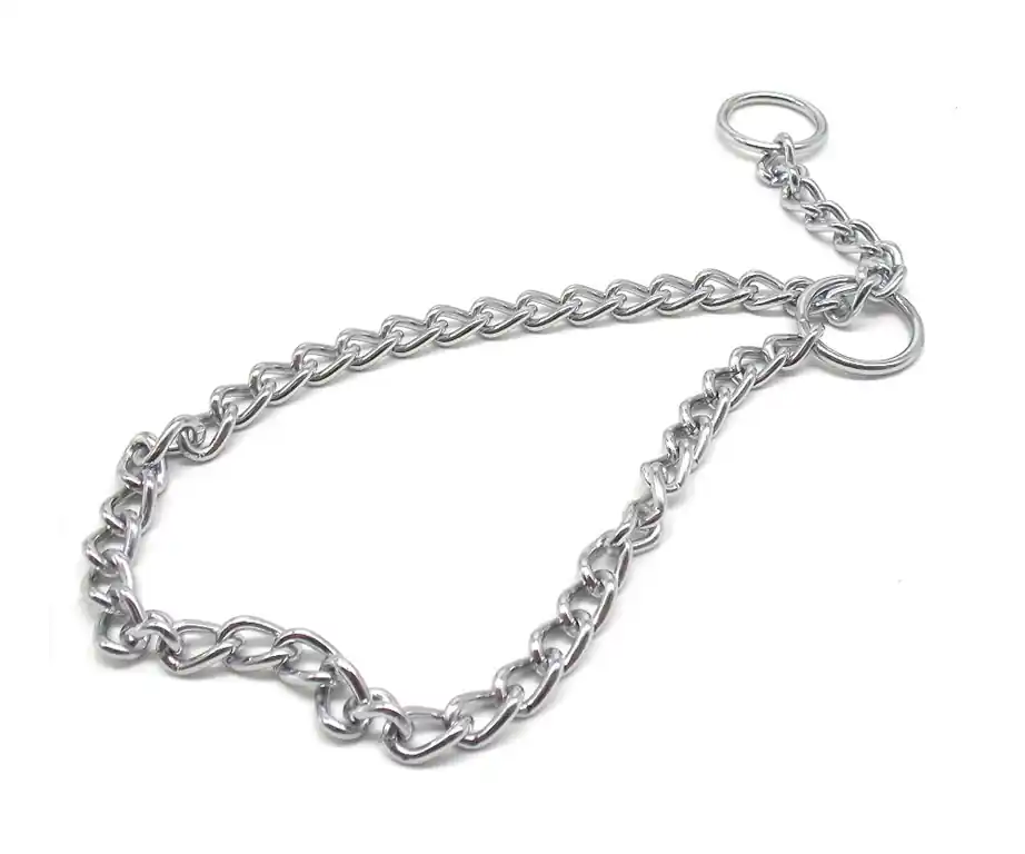 Collare strangolo 1 filo 70 cm per addestramento cane