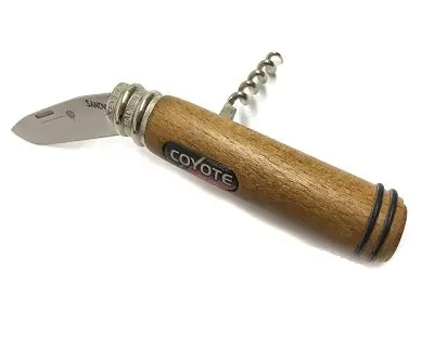 Coltello coyote con cavatappi