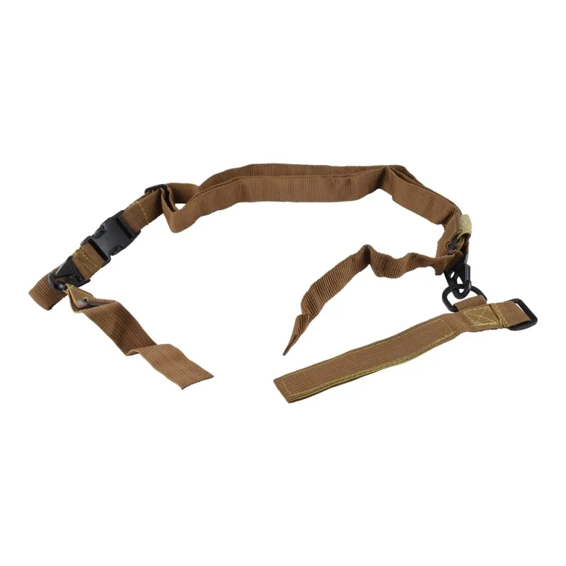 CINGHIA DA TRACOLLA A TRE PUNTI IN CORDURA TAN BX08T