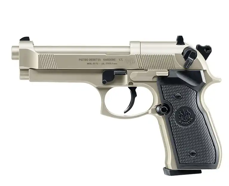 PISTOLA A.C. DEP. UMAREX BERETTA 92FS CO2 NIKEL