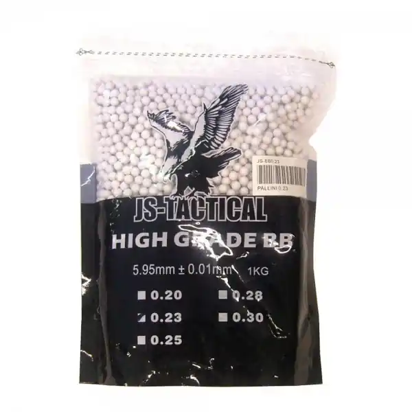 PALLINI SOFT AIR JS TACTICAL 0,23 JS-BB0 4350PZ