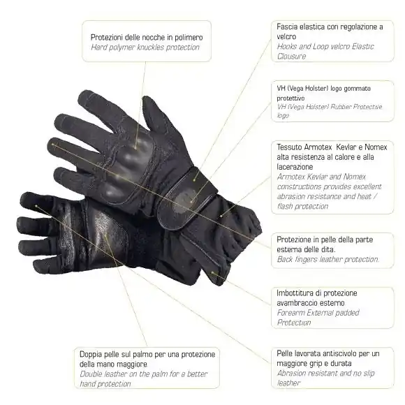 Guanti Vega testudo combat OG22