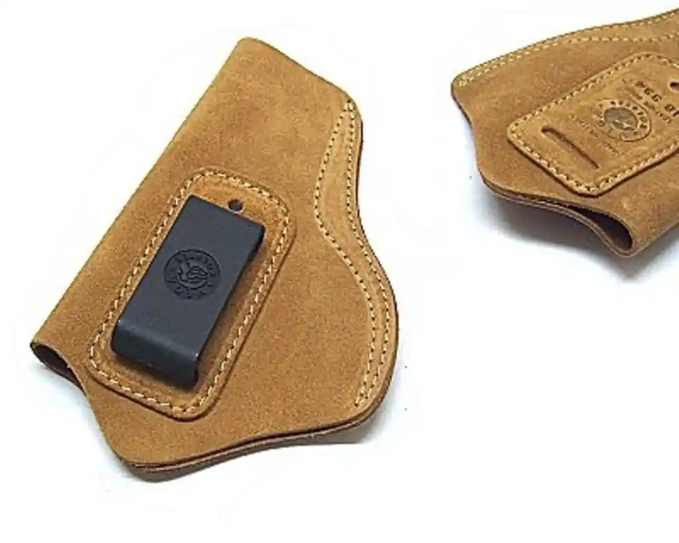 Fondina Vega cuoio molla IB334 per revolver 4 pollici serie IB3