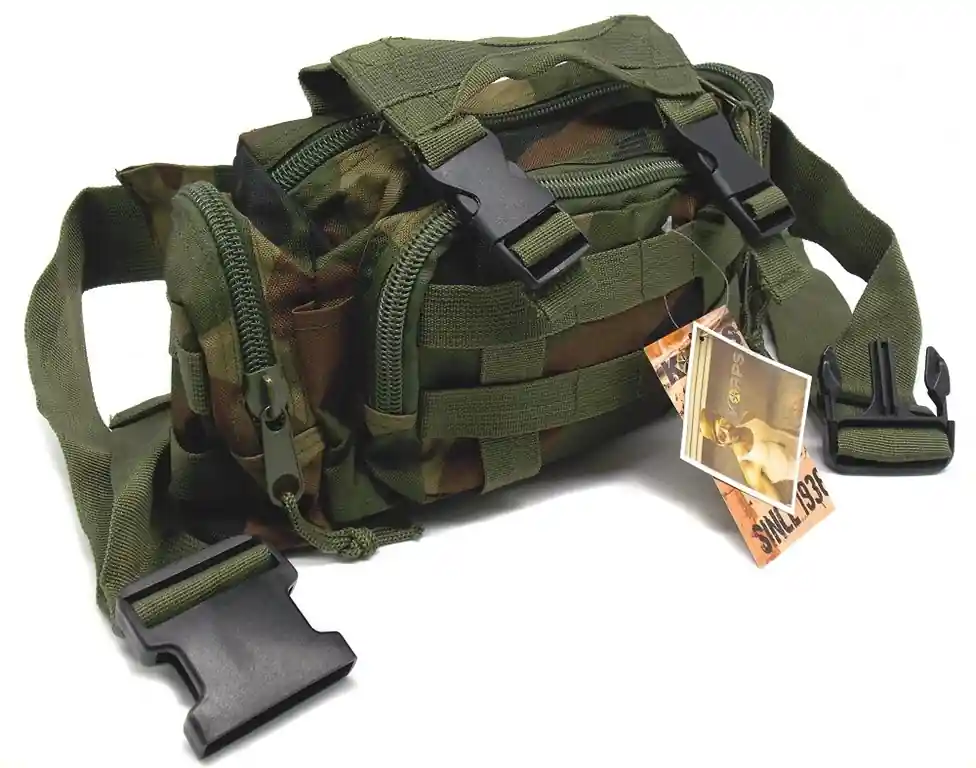 Borsa marsupio multitasche in nylon