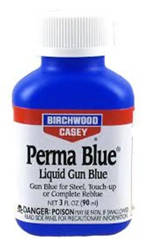 Brunitore liquido perma blue 90 ml Birchwood 13125 per acciaio