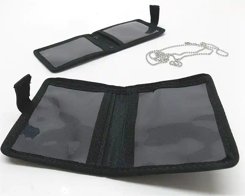 Portafoglio porta placca Vega 2WN09 in cordura