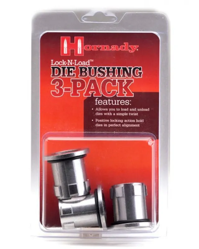 HORNADY 044093 LOCK N-LOAD DIE BUSHING -3PZ.-