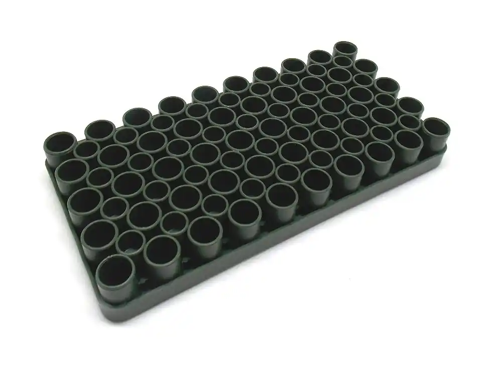 Vassoio universale porta bossoli in plastica per la ricarica