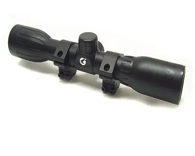 Cannocchiale Gamo 4X32 con attacchi per carabina