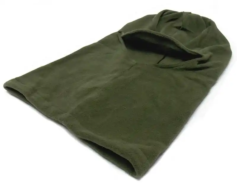 Passamontagna in pile verde oliva Finardi Milena