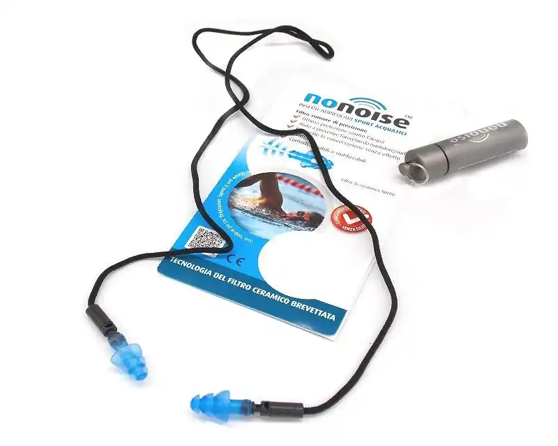 Tappi auricolari Nonoise per sport acquatici filtro di ceramica NN90