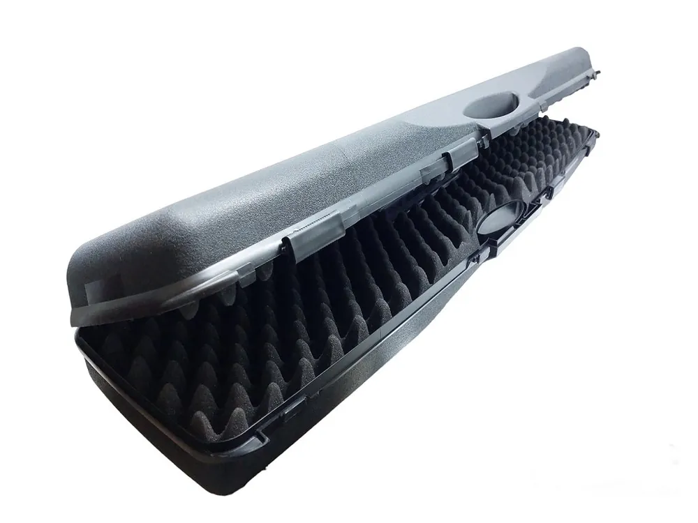 Valigetta porta fucile in abs con imbottitura in spugna 110x25x10 cm