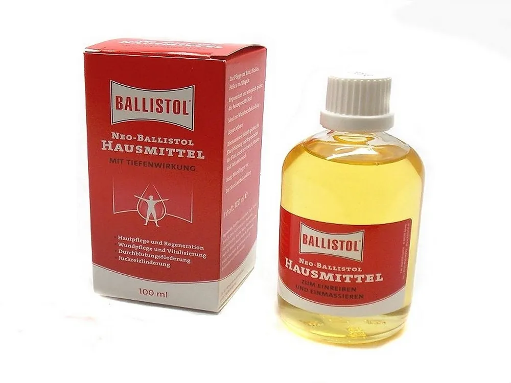 Olio Neo Ballistol Hausmittel per massaggi viso e corpo 100 ml.