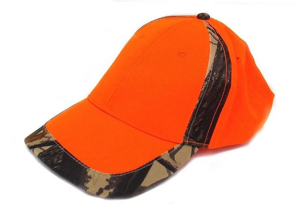Berretto Delfiero trekking arancione e foresta,