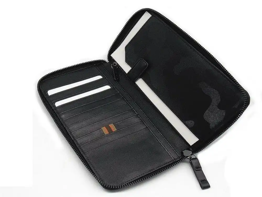 Protafoglio Beretta con zip In pelle