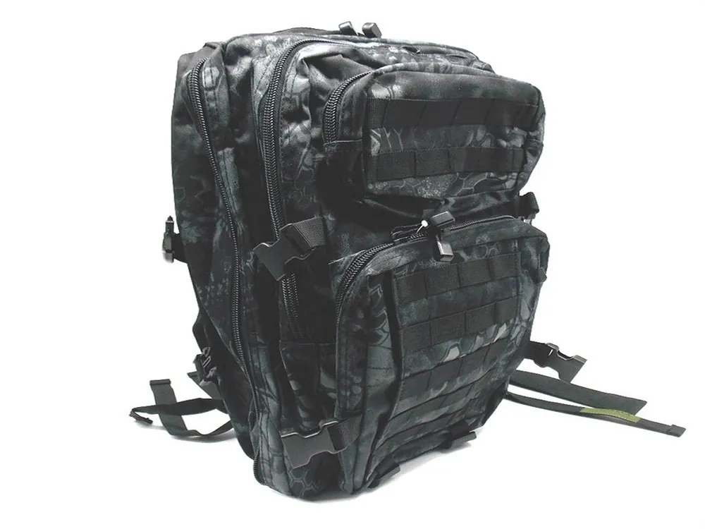 Zaino tattico Delfiero modello Patton 35 litri colore black snake