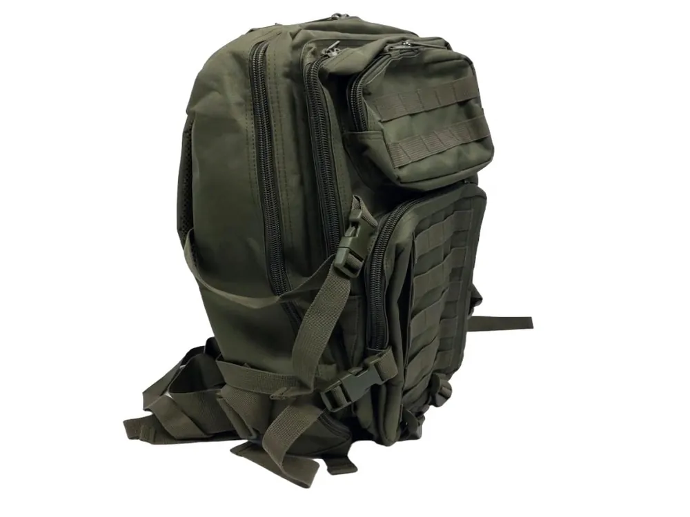 Zaino tattico Delfiero modello Patton 35 litri colore verde militare