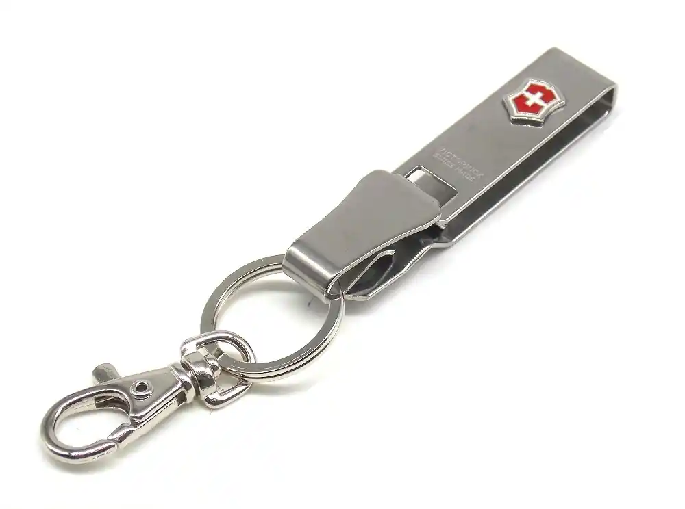 Portachiavi Victorinox in metallo da cintura