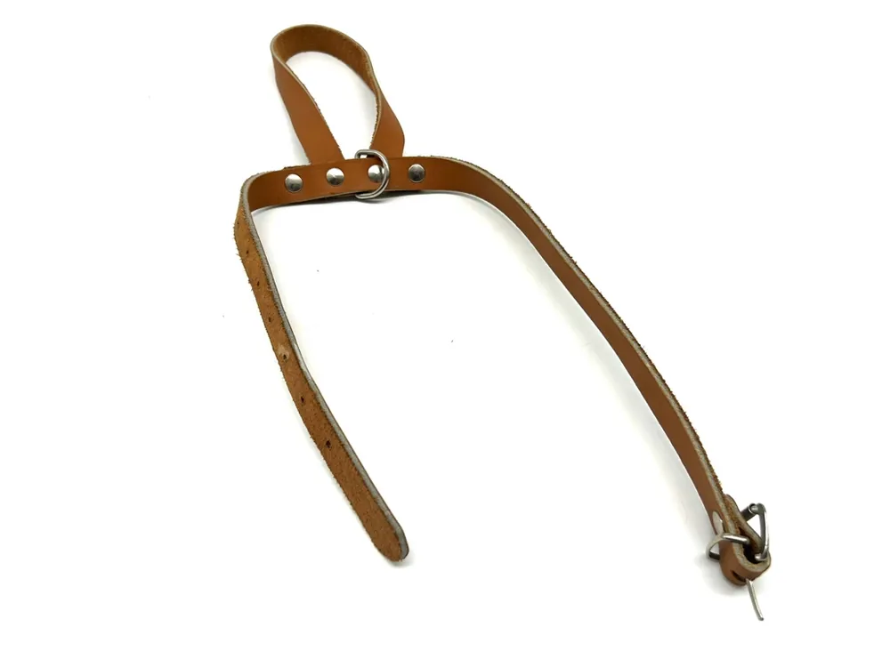 Pettorale in cuoio per cane
