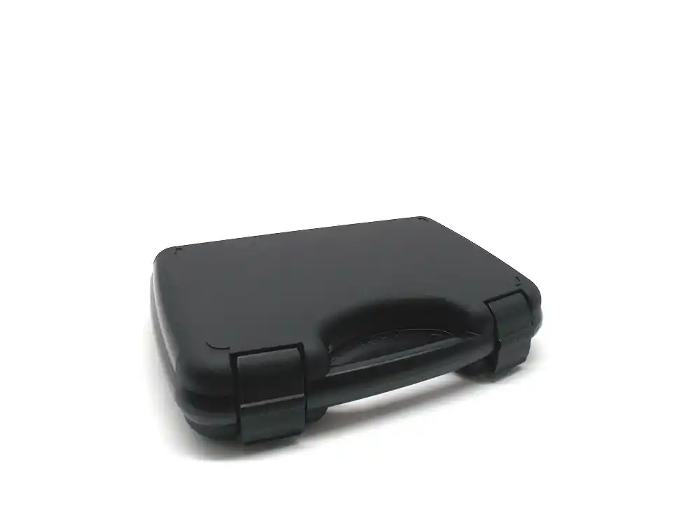 Valigetta porta pistola in plastica nera neutra 305x185x64 mm