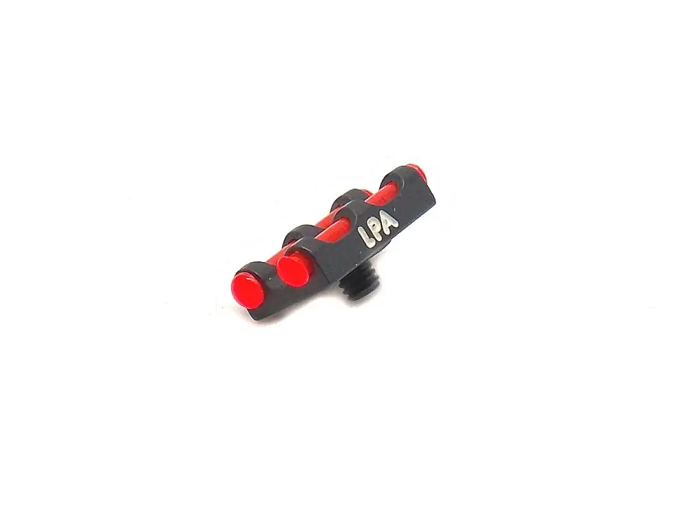 Mirino Doppio LPA rosso Twin Front in fibra ottica