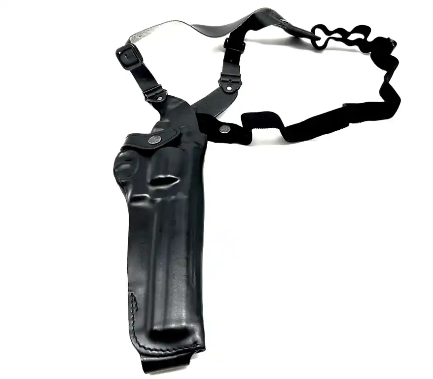 Fondina Vega cuoio ascellare AA116 per revolver 6 pollici e mezzo