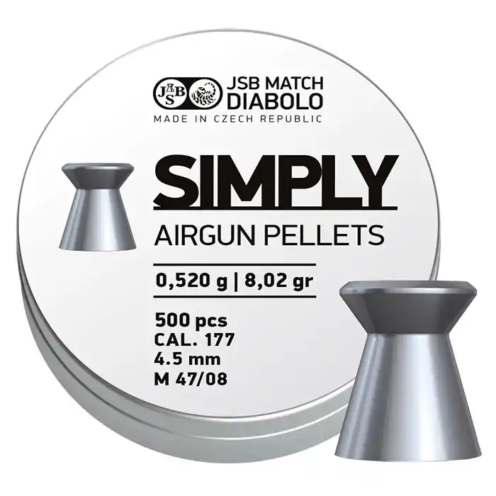 Pallini cal. 4,5 JSB Simply 500 pz 0,52 g