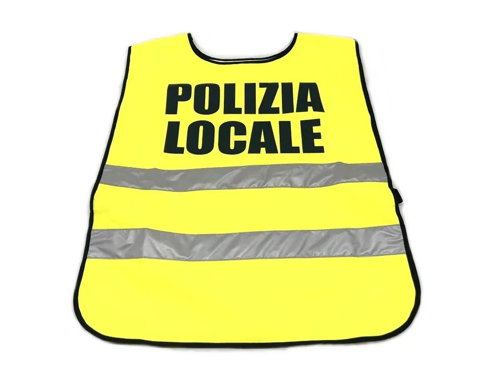 Corpetto Vega Alta Visibilta 4AV11 Polizia Locale