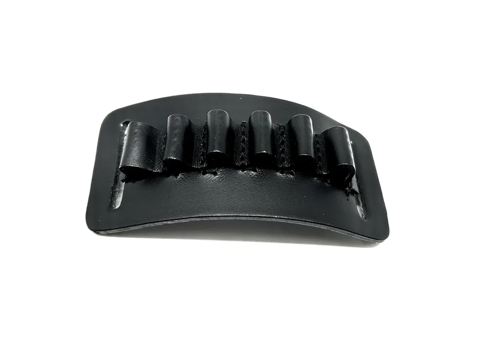 Porta colpi Vega cuoio a striscia 6 posti 1P11 calibro 38 357