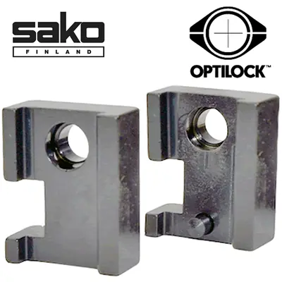 Sako Optilock Base - Tikka - Stainless Steel - S132R916
